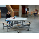 8 Seat Primo Round Mobile Folding Table